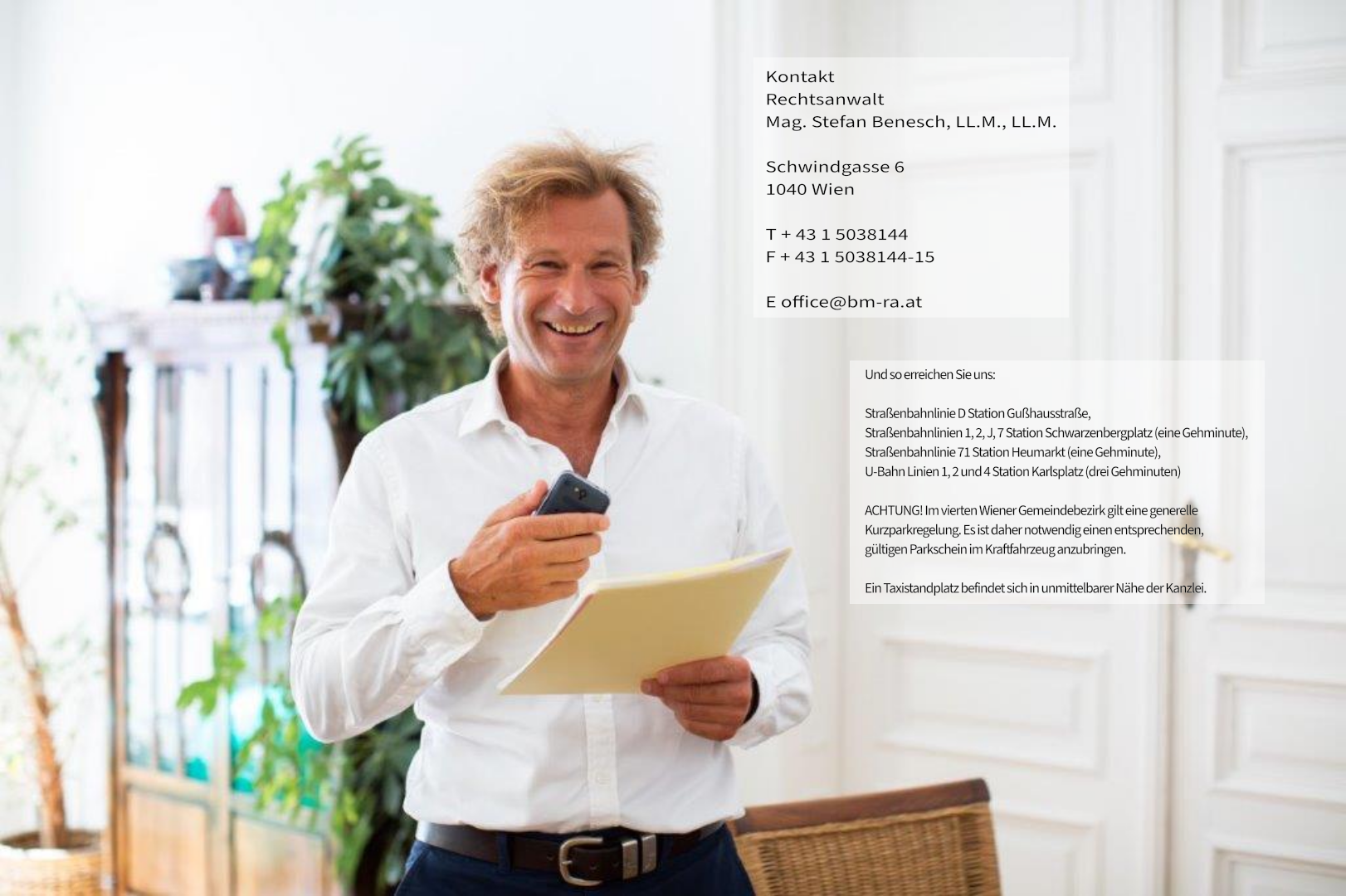 Rechtsanwalt Mag. Stefan Benesch LL.M. LL.M.